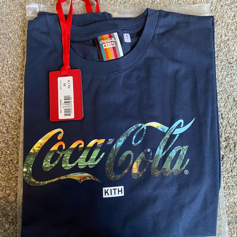 Kith x Coca-Cola Tee Navy